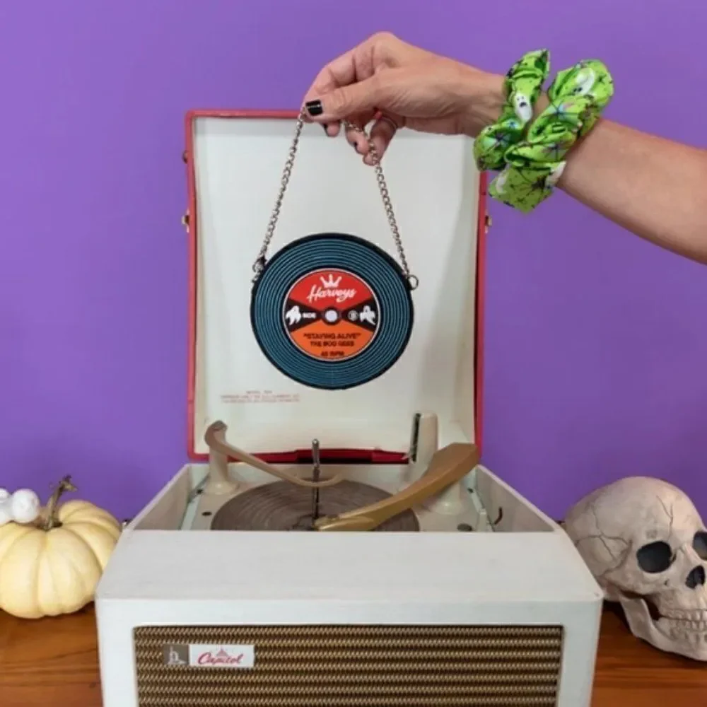 Harveys Seatbelt Modster Mash Coin Purse with Dustbag Halloween CD Disc Spooky - Picture 2 of 7